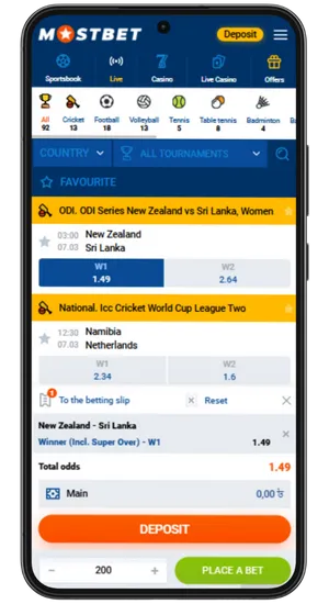 Most Bet app