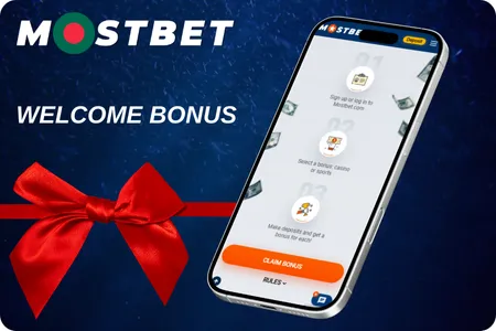 Mostbet APK bonus